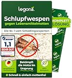 Legona® - Schlupfwespen gegen Lebensmittelmotten / 3X Trigram-Karte à 3...