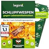 Legona® - Schlupfwespen gegen Lebensmittelmotten / 3X Trigram-Karte à 3...